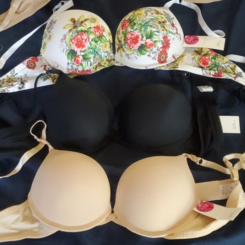 Add 2 cup push-up bra *see description for size